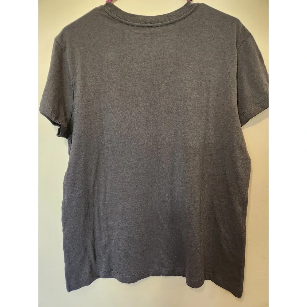 Dolly Parton Rainbow Quote Graphic T-Shirt Charcoal Black Mad Engine Womens Med - Picture 2 of 8